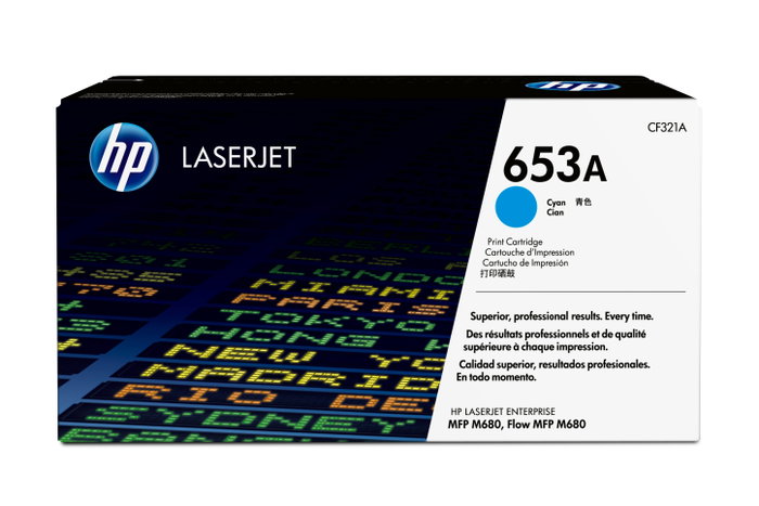 HP 653A Cian (CF321A)