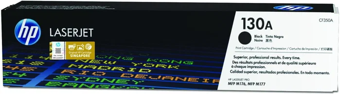 HP Cartucho de tóner original 130A Negro (CF350A) HP Cartucho de tóner original 130A Negro (CF350A)