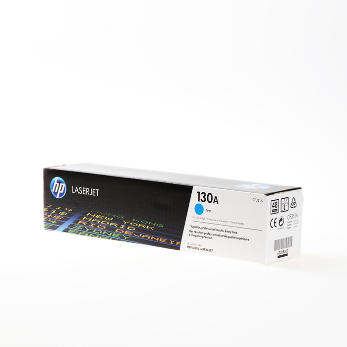 HP Cartucho de Tóner Original LaserJet 130A Cian CF351A
