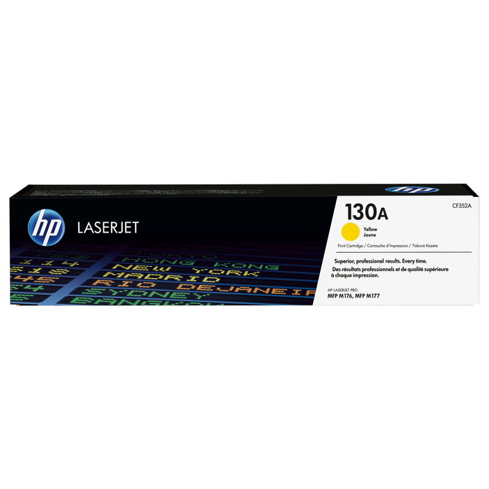 HP Cartucho de tóner original LaserJet 130A amarillo CF352A HP Cartucho de tóner original LaserJet 130A amarillo CF352A