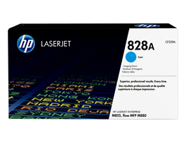 HP Tambor de imágenes LaserJet 828A Cian para impresión láser