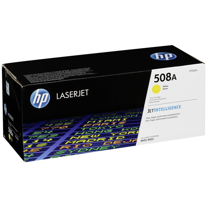 HP 508A CF362A Tóner Amarillo HP 508A CF362A Tóner Amarillo