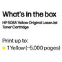 HP 508A CF362A Tóner Amarillo