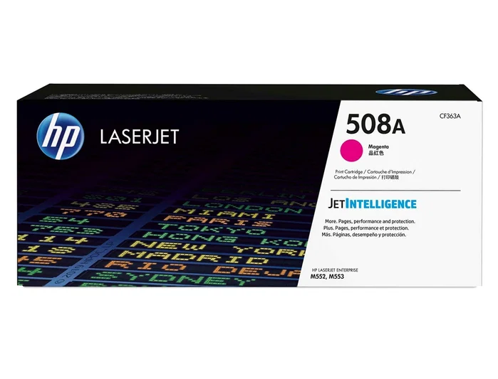 HP 508A CF363A Tóner Magenta (5.000 páginas) HP 508A CF363A Tóner Magenta (5.000 páginas)