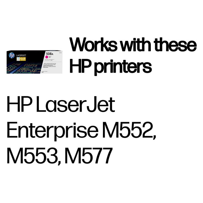 HP 508A CF363A Tóner Magenta (5.000 páginas) HP 508A CF363A Tóner Magenta (5.000 páginas)