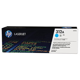 HP TONER LaserJet Pro MFP M476 Cyan.Nº312A 2.700 Paginas
