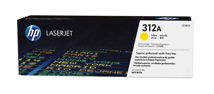 HP 312A Amarillo Cartucho de Tóner CF382A