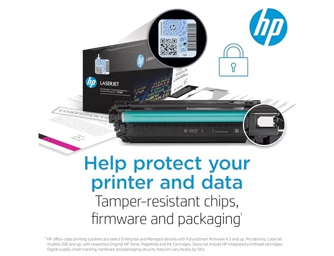 HP 201A CF401A Tóner Cian Original
