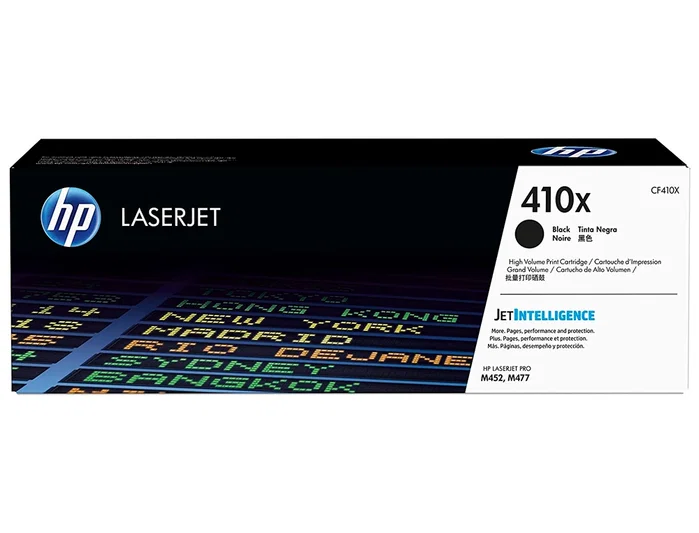 HP 410X CF410X Negro Alta Capacidad HP 410X CF410X Negro Alta Capacidad