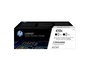 HP Paquete de 2 Cartuchos de Tóner Negro Original LaserJet 410X XL
