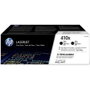 HP Paquete de 2 Cartuchos de Tóner Negro Original LaserJet 410X XL