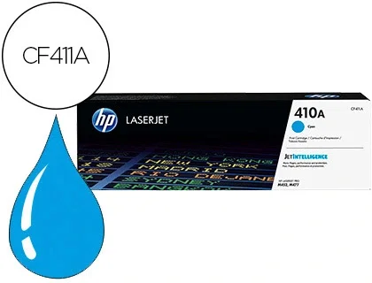 HP 410A CF411A Tóner Cian