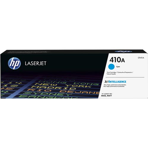HP Cartucho de Tóner Original 410A Cian CF411A