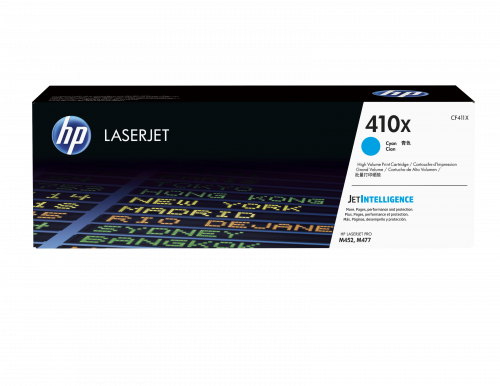 HP 410X CF411X Tóner Cian Alta Capacidad Original