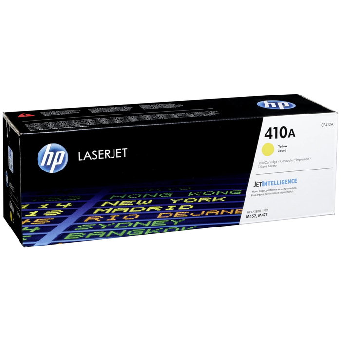 HP 410A (CF412A) Tóner Amarillo Original para LaserJet Pro M377/M452/M477