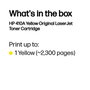 HP 410A (CF412A) Tóner Amarillo Original para LaserJet Pro M377/M452/M477