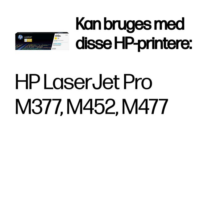 HP 410A (CF412A) Tóner Amarillo Original para LaserJet Pro M377/M452/M477