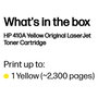HP 410A (CF412A) Tóner Amarillo Original para LaserJet Pro M377/M452/M477