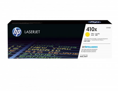 HP Cartucho de Tóner 410X CF412X Amarillo Alta Capacidad