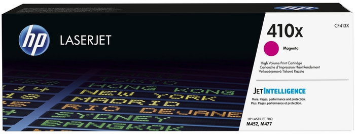 HP Cartucho de Tóner 410X Magenta (CF413X) Alta Capacidad