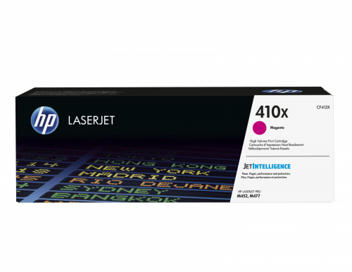 HP Cartucho de Tóner 410X Magenta (CF413X) Alta Capacidad