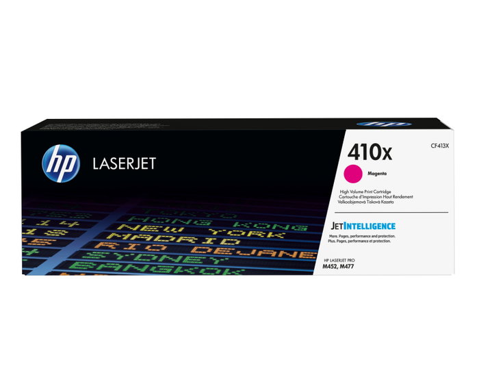 HP Cartucho de Tóner 410X Magenta (CF413X) Alta Capacidad