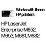 HP Cartucho de tóner 655A Negro (CF450A) de rendimiento estándar