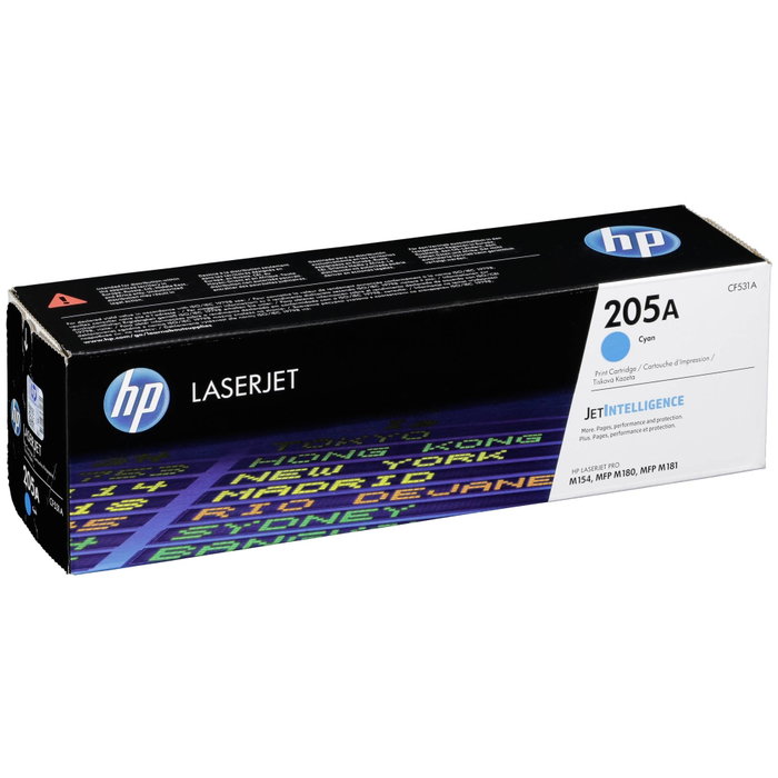 HP Cartucho de tóner Original LaserJet 205A Cian (CF531A)​