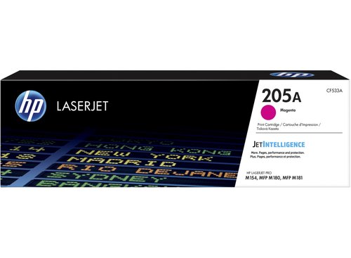 HP 205A Magenta Original LaserJet Toner CF533A HP 205A Magenta Original LaserJet Toner CF533A
