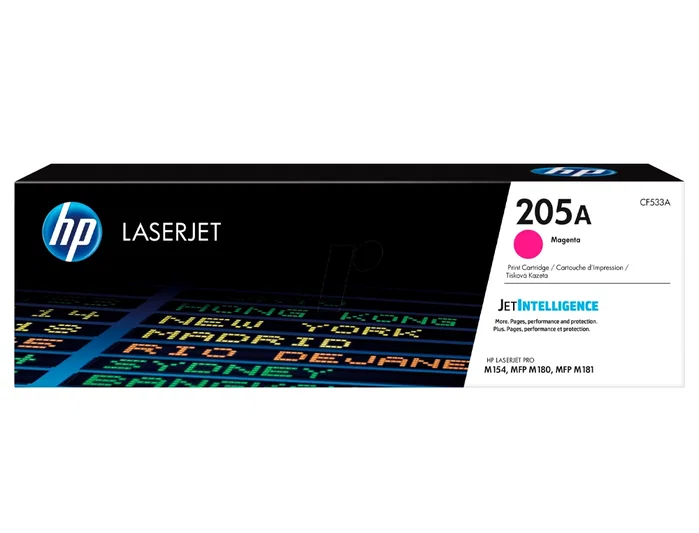 HP 205A Magenta Original LaserJet Toner CF533A HP 205A Magenta Original LaserJet Toner CF533A