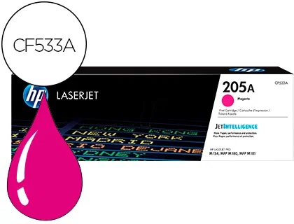 HP 205A Magenta Original LaserJet Toner CF533A HP 205A Magenta Original LaserJet Toner CF533A
