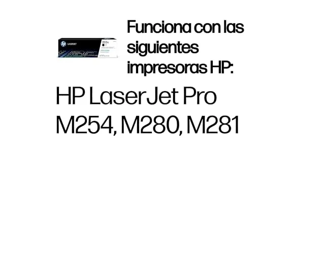 HP 203X CF540X Cartucho de tóner negro de alto rendimiento