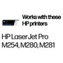 HP Cartucho de tóner Original 203A Cian (CF541A)