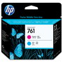 HP Cabezal de impresión DesignJet 761 Cian/Magenta CH646A