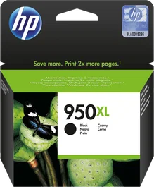 HP 950XL Negro Cartucho de Tinta Original (CN045AE) – Alta Calidad para Officejet