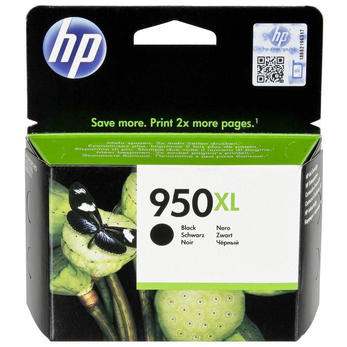 HP Cartucho de tinta original 950XL Negro XL HP Cartucho de tinta original 950XL Negro XL