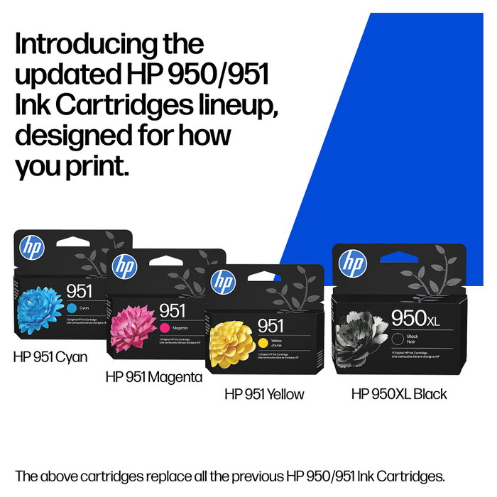 HP 950XL Cartucho de tinta negro de alto rendimiento