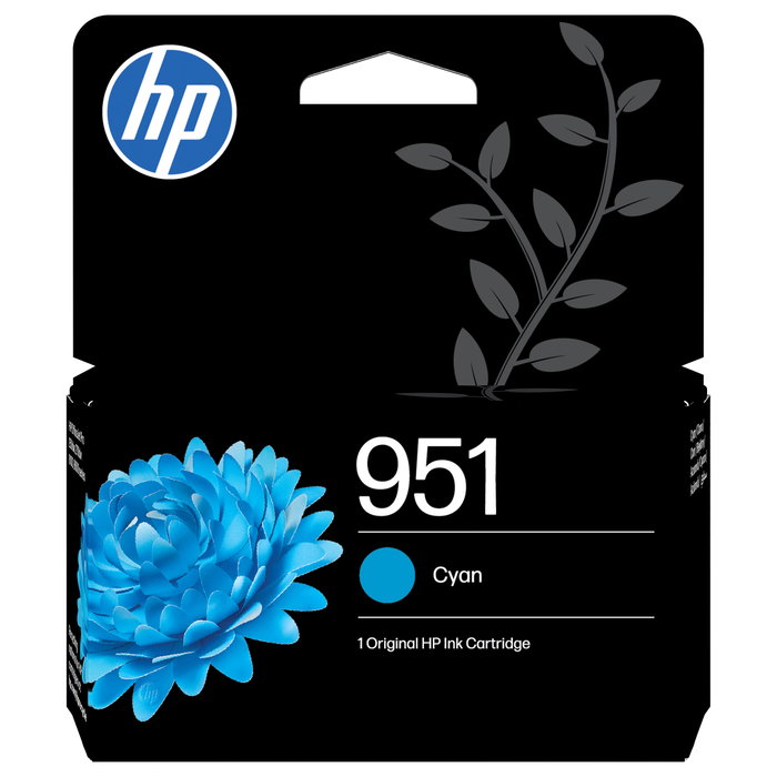 HP 951 Cartucho de Tinta Cian (CN050AE) para Officejet Pro