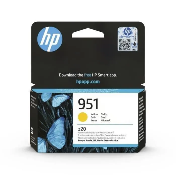 HP 951 Cartucho de tinta Amarillo Rendimiento estándar