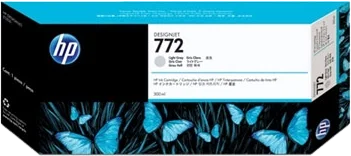 HP Cartucho de Tinta 772 Gris Claro 300 ml CN634A