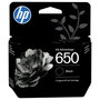 HP 650 Cartucho de Tinta Negro Original