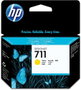 HP Cartucho de Tinta Amarillo Nº711 (CZ132A) de 29 ml para DesignJet