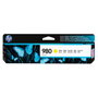 HP Cartucho de tinta original 980 Amarillo D8J09A
