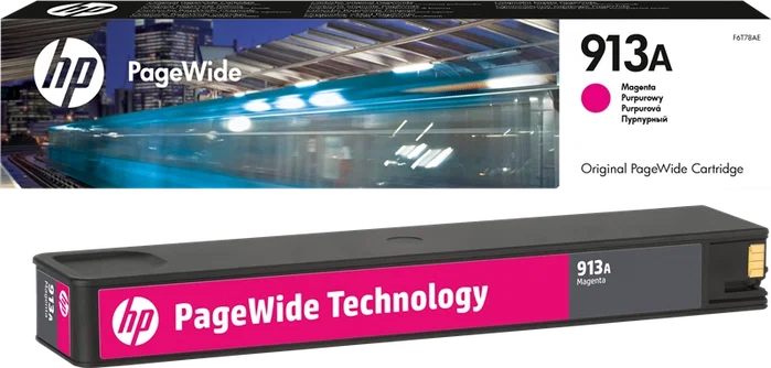 HP 913A Cartucho de Tinta Magenta Original PageWide HP 913A Cartucho de Tinta Magenta Original PageWide