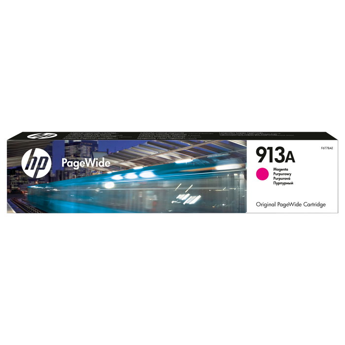 HP 913A Cartucho de Tinta Magenta Original PageWide HP 913A Cartucho de Tinta Magenta Original PageWide