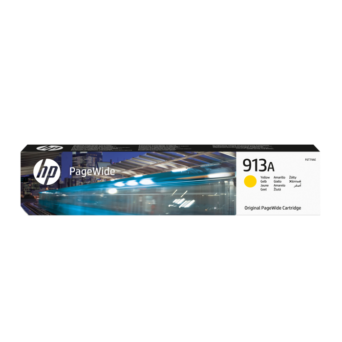 HP Cartucho de tinta amarillo 913A PageWide (F6T79AE) extremo rendimiento estándar