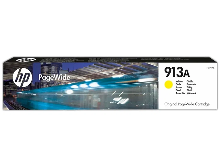 HP Cartucho de tinta amarillo 913A PageWide (F6T79AE) extremo rendimiento estándar