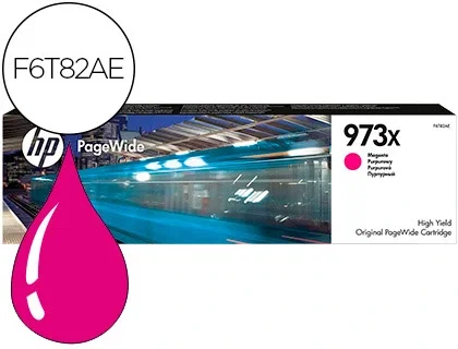HP Cartucho de Tinta 973X Magenta Alto Rendimiento (F6T82AE)平衡