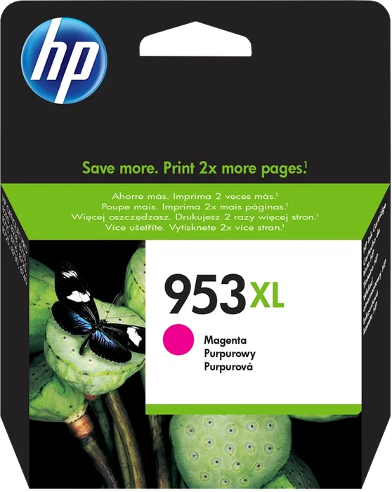 HP Cartucho de tinta 953XL Magenta de alto rendimiento original.</h3>