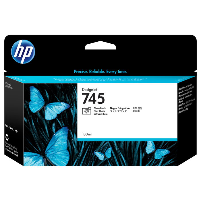 HP Cartucho de tinta DesignJet 745 Negro Fotográfico 130 ml